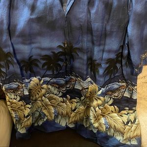 Xxxl Hawaiian shirt with motorcycles